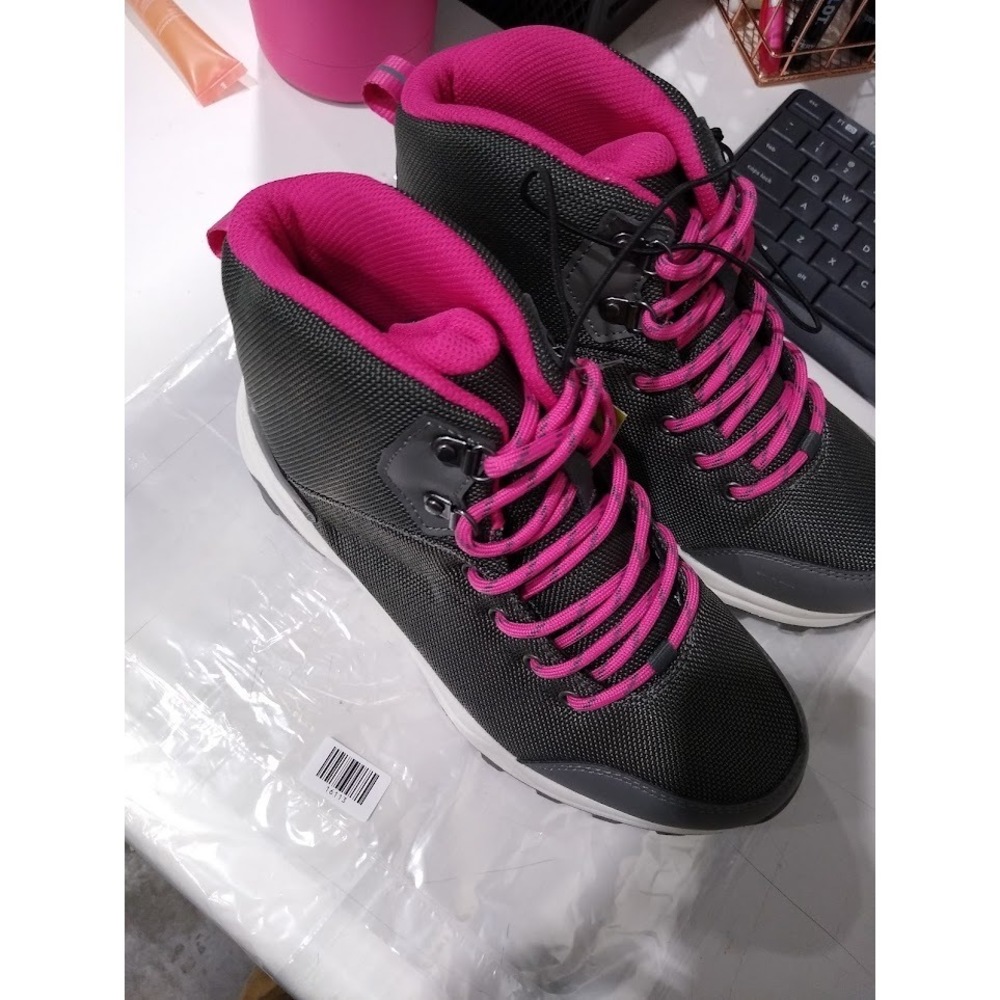 Dawson Kids' Lace-Up Winter Boots - All in Motion Gray 5